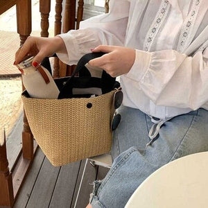 Angelica Straw Bag