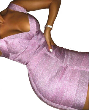 Pink Rose Dress