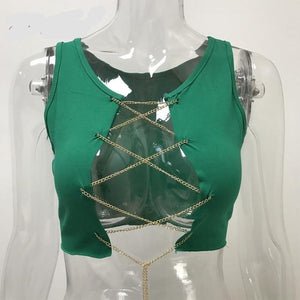 Tatum  Crop Top Sexy