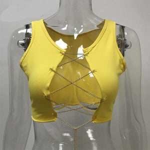 Tatum  Crop Top Sexy