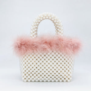 Pearls & Fur Handbag