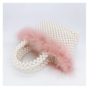Pearls & Fur Handbag