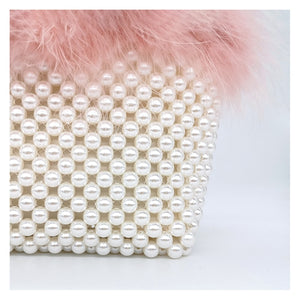Pearls & Fur Handbag