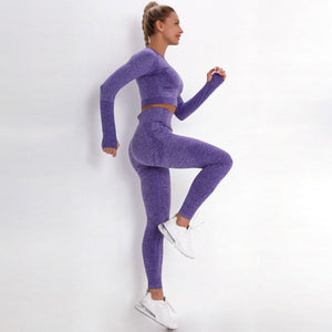 Tracksuit Leggings+Cropped