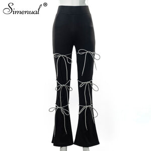 Cut Pants Fashion Trousers