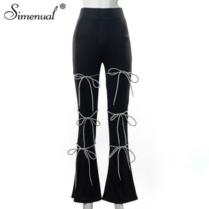 Cut Pants Fashion Trousers