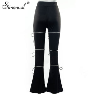 Cut Pants Fashion Trousers