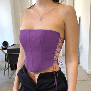 Corset Crop Tops